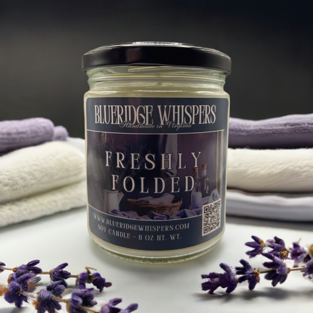 Freshly Folded - Lavender Linens Soy Candle