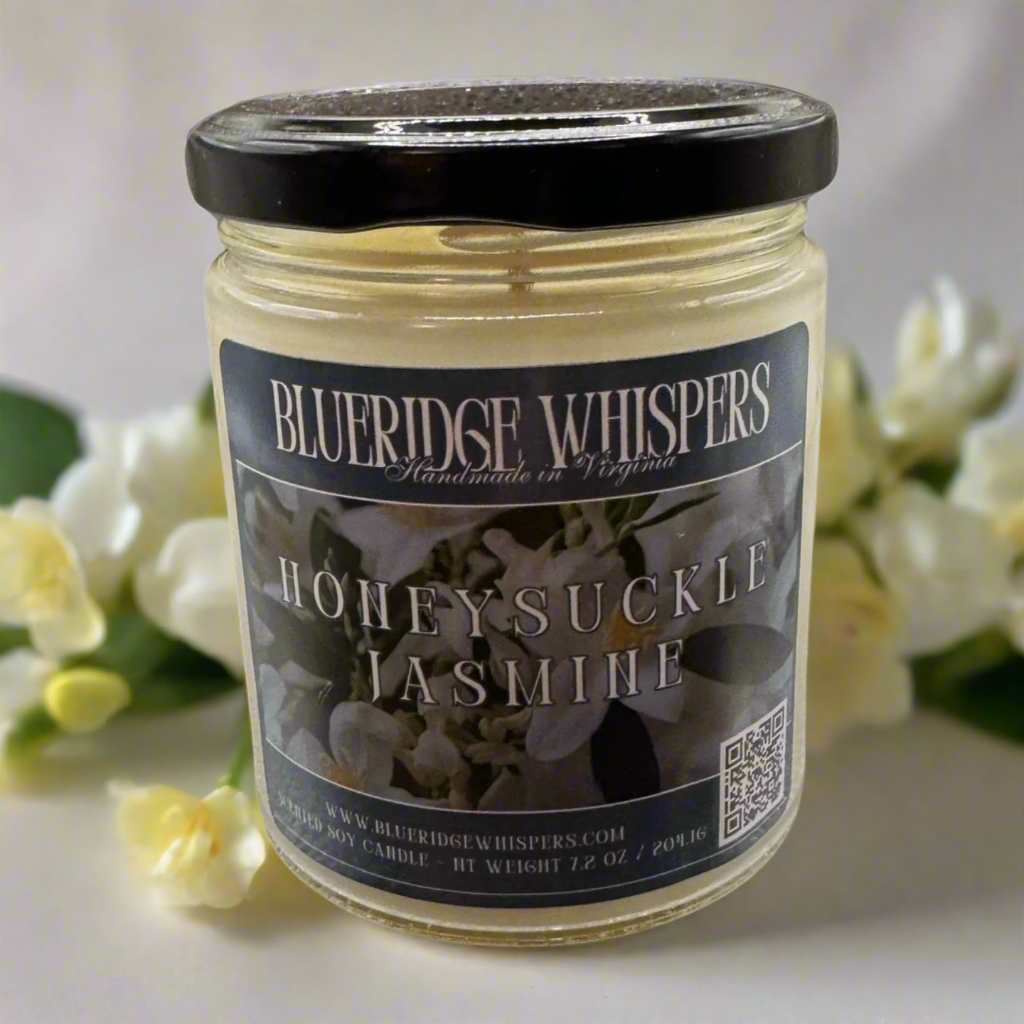 HoneySuckle Jasmine Soy Candle