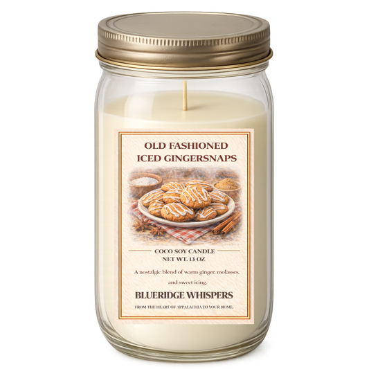 Old Fashioned Gingersnaps | Hand-Poured Cozy Kitchen Candle