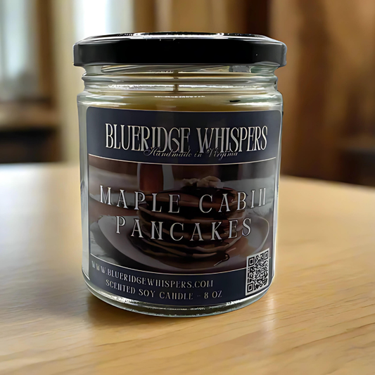 Maple Cabin Pancakes Soy Candle