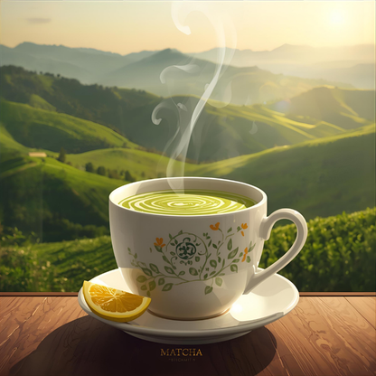 Matcha and Bergamot