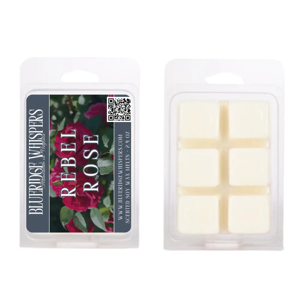 Rebel Rose Soy Wax Melts Blue Ridge Whispers