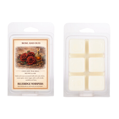 Rose and Oud Soy Wax Melts