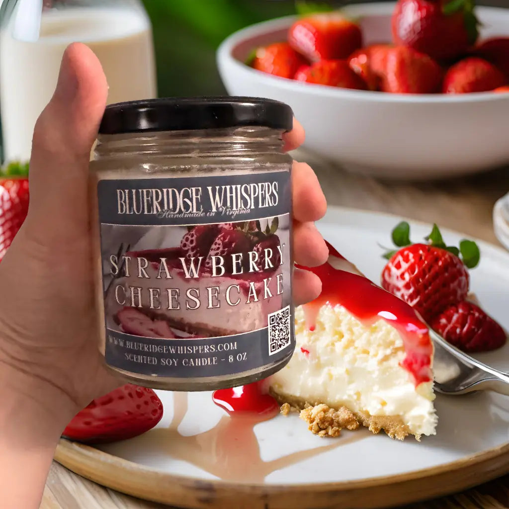 Strawberry Cheesecake Soy Candle