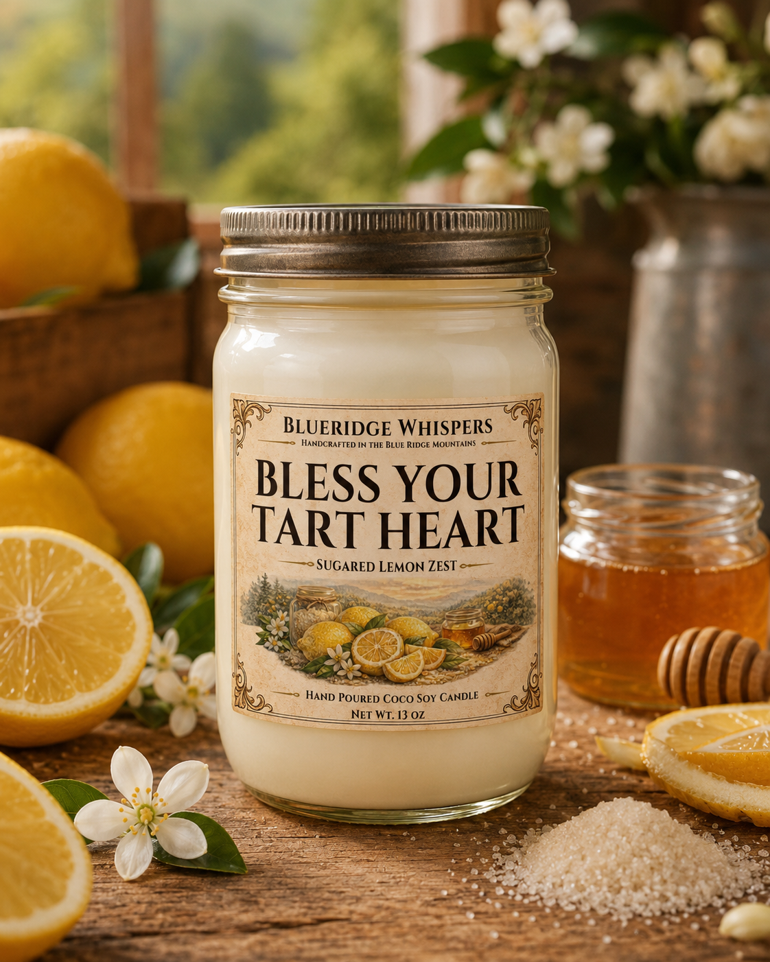 Bless Your Tart Heart - Sugared Lemon Zest