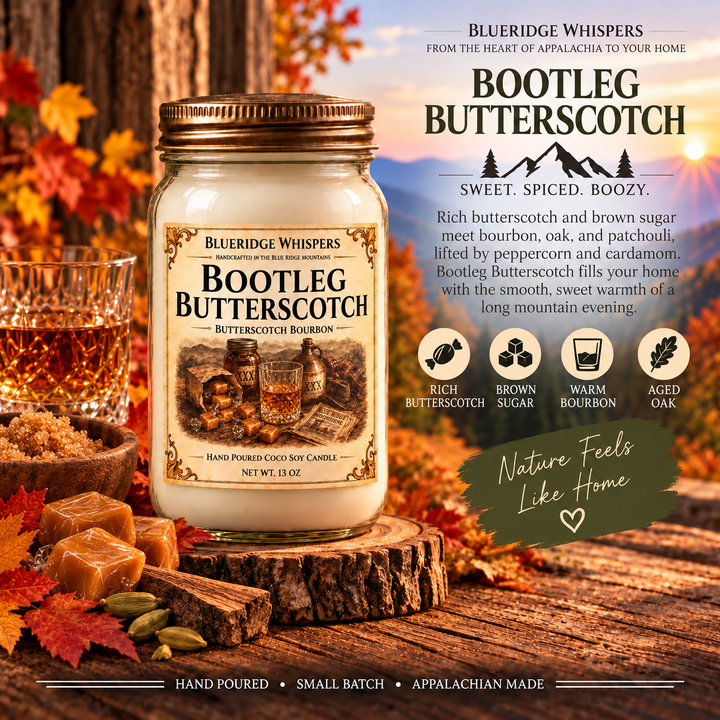Bootleg Butterscotch – Bourbon Coco-Soy Candle
