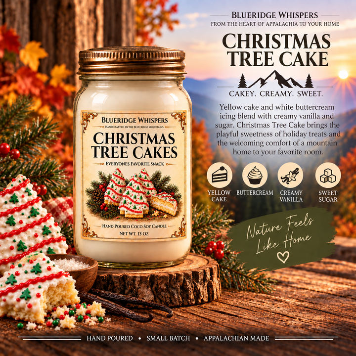Christmas Tree Cake – Vanilla Bakery Coco-Soy Candle