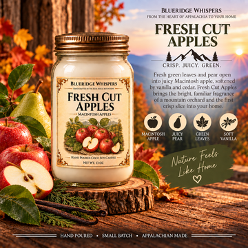 Fresh Cut Apples – Macintosh Apple Coco-Soy Candle