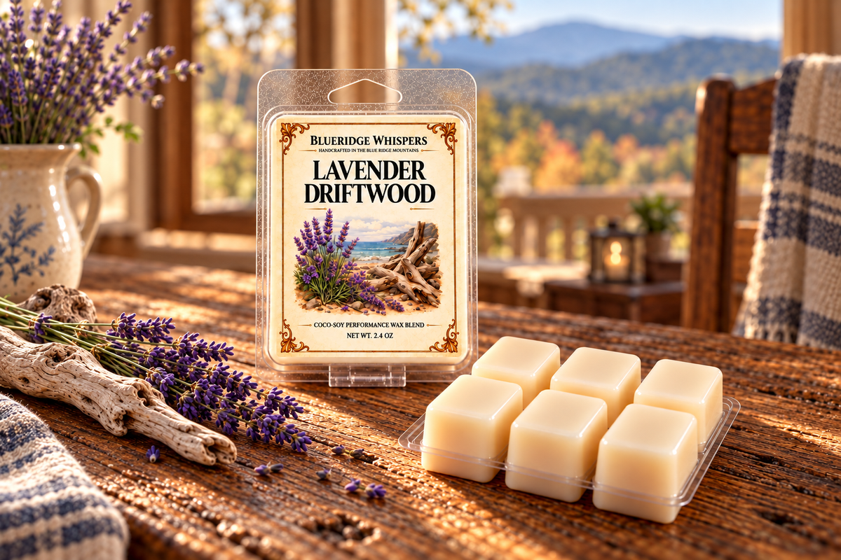 BRW Hero — Lavender Driftwood in an Appalachian home