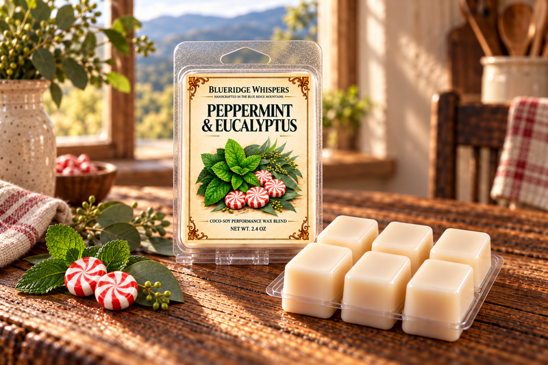 BRW Hero — Peppermint & Eucalyptus in an Appalachian home