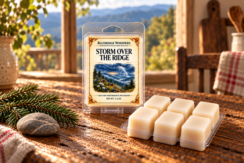 BRW Hero — Storm Over The Ridge in an Appalachian home