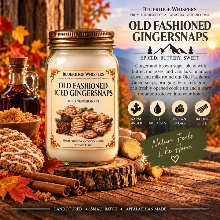Old Fashioned Gingersnaps – Bakery Coco-Soy Candle