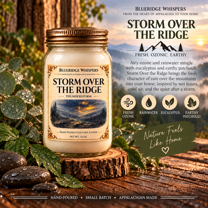Storm Over the Ridge – Rain Coco-Soy Candle