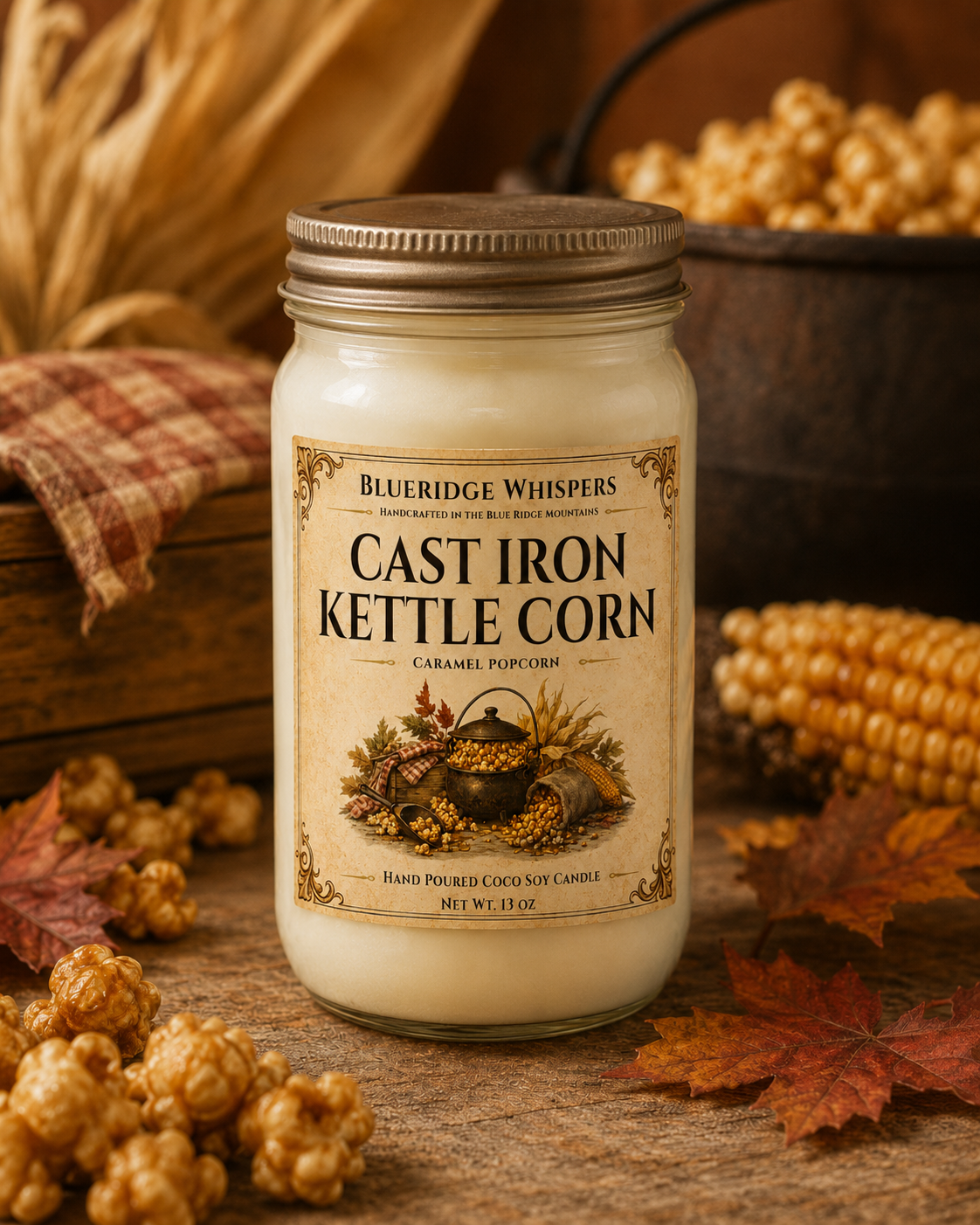 Cast Iron Kettle Corn