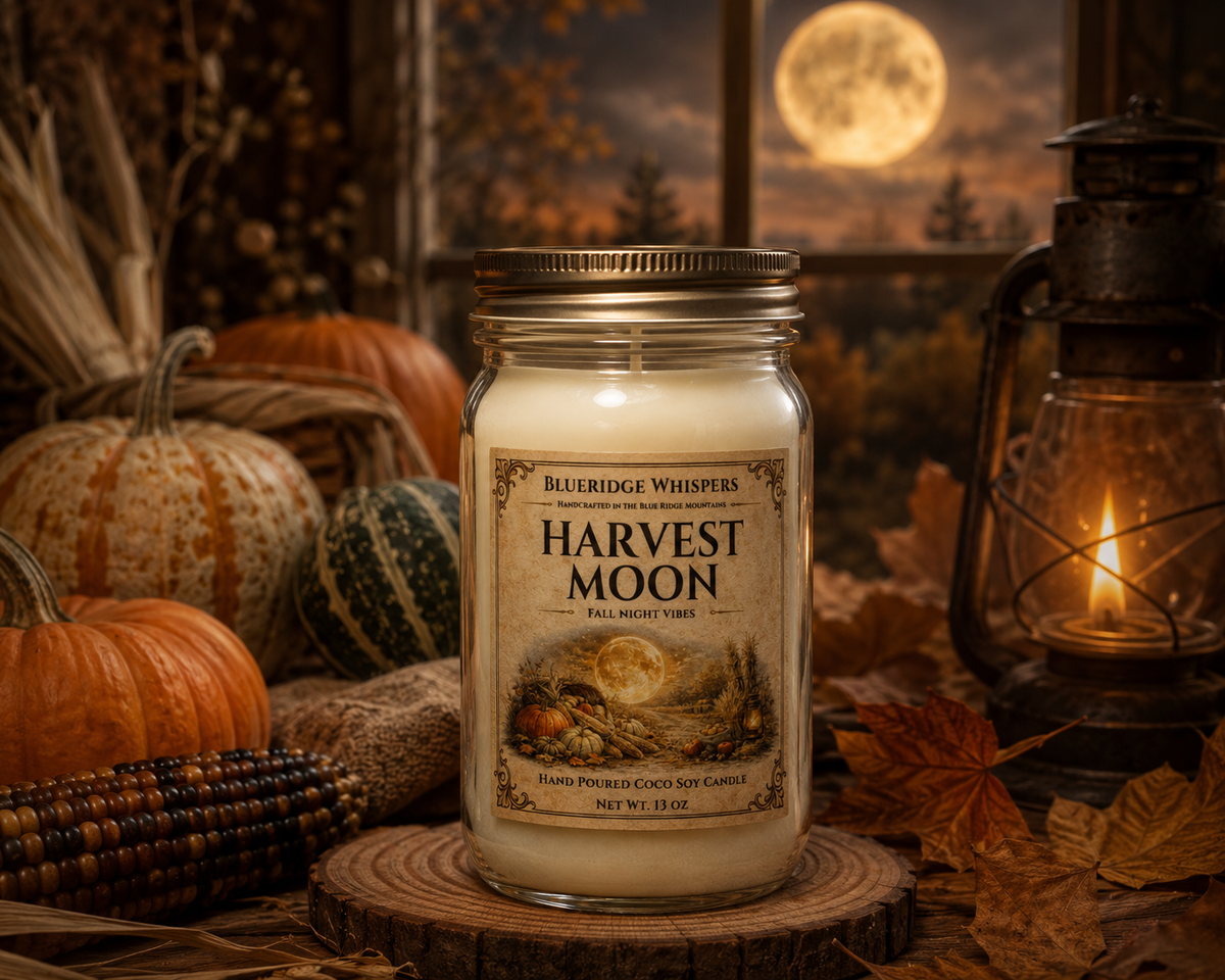 Hollow Harvest Moon – Plum & Smoke Coco-Soy Candle