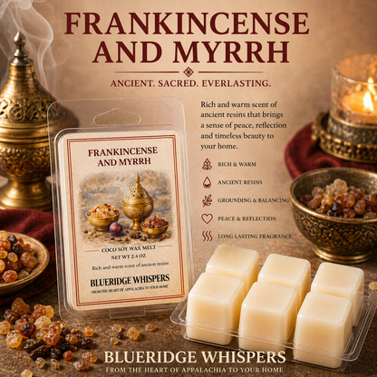Frankincense and Myrrh - Wax Melts