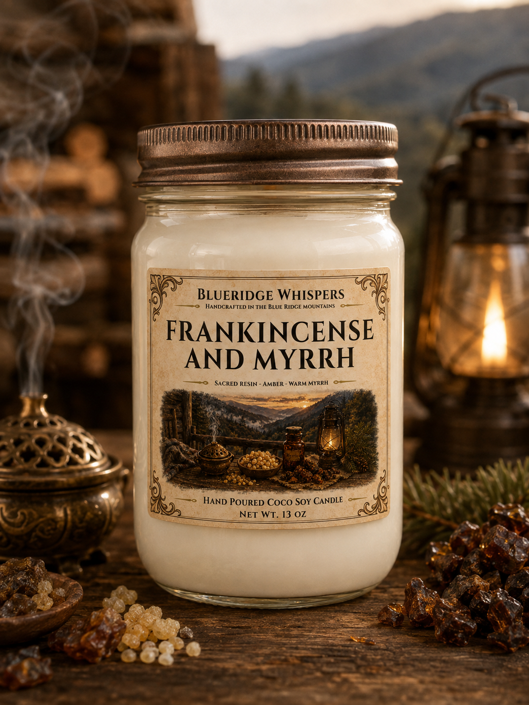 Frankincense and Myrrh - Candle