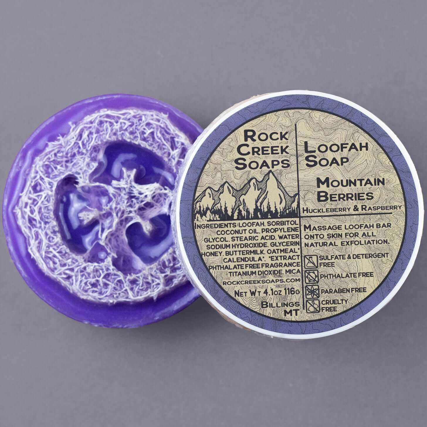 Loofah Soap | Mountain Berries