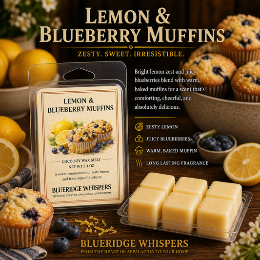 Lemon-Blueberry Muffin Soy Wax Melts