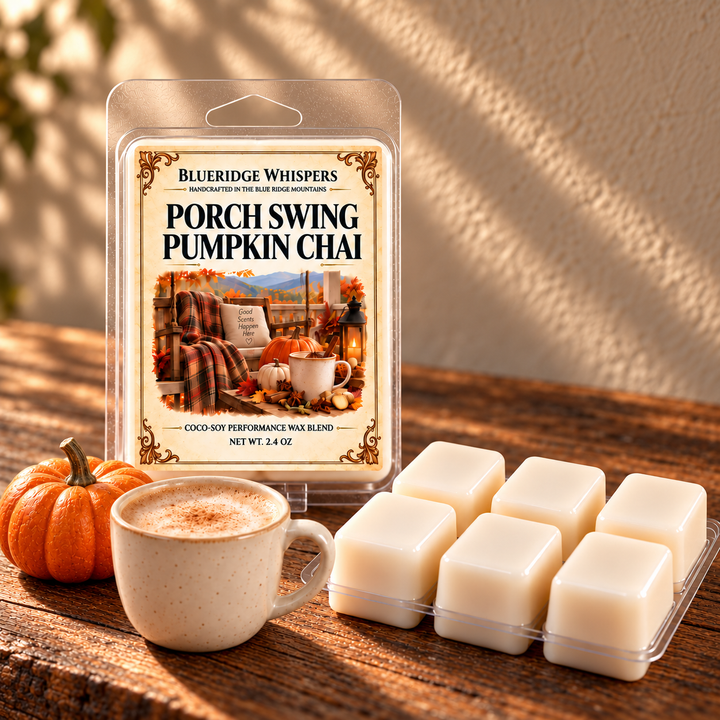 Porch Swing Pumpkin Chai Wax Melts – Pumpkin, Spice & Vanilla