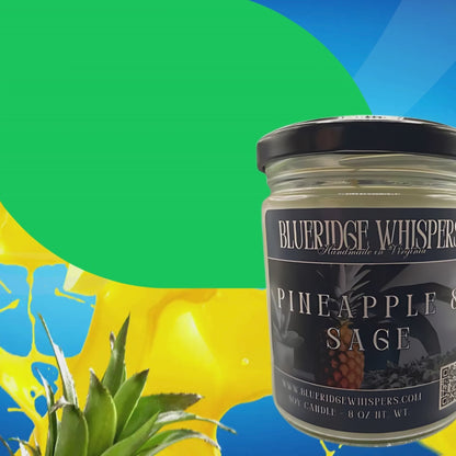 Pineapple Sage Soy Candle