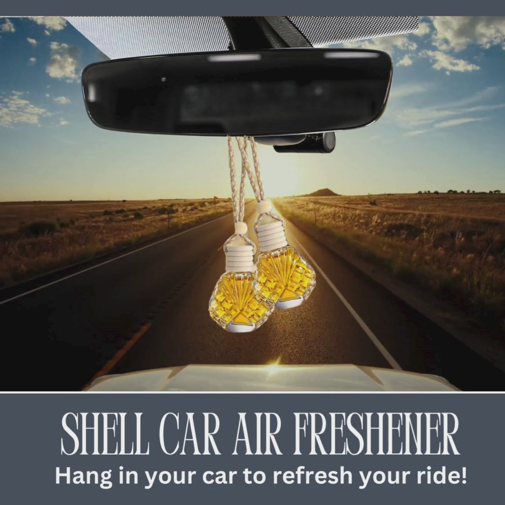 Seashell Hanging Car Freshener