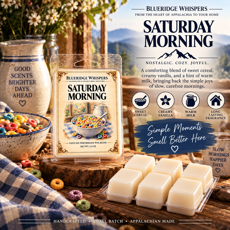 Saturday Morning Nostalgia - Fruit Cereal — Blue Ridge Whispers wax melt product photo
