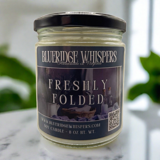 Freshly Folded - Lavender Laundry Soy Candle, 8 oz