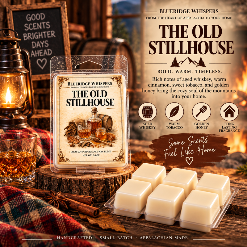 The Old Stillhouse Wax Melts — Blue Ridge Whispers wax melt product photo